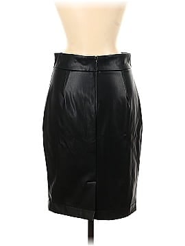 April Faux Leather Skirt (view 2)