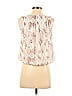 Hem & Thread 100% Polyester Ivory Sleeveless Blouse Size S - photo 2