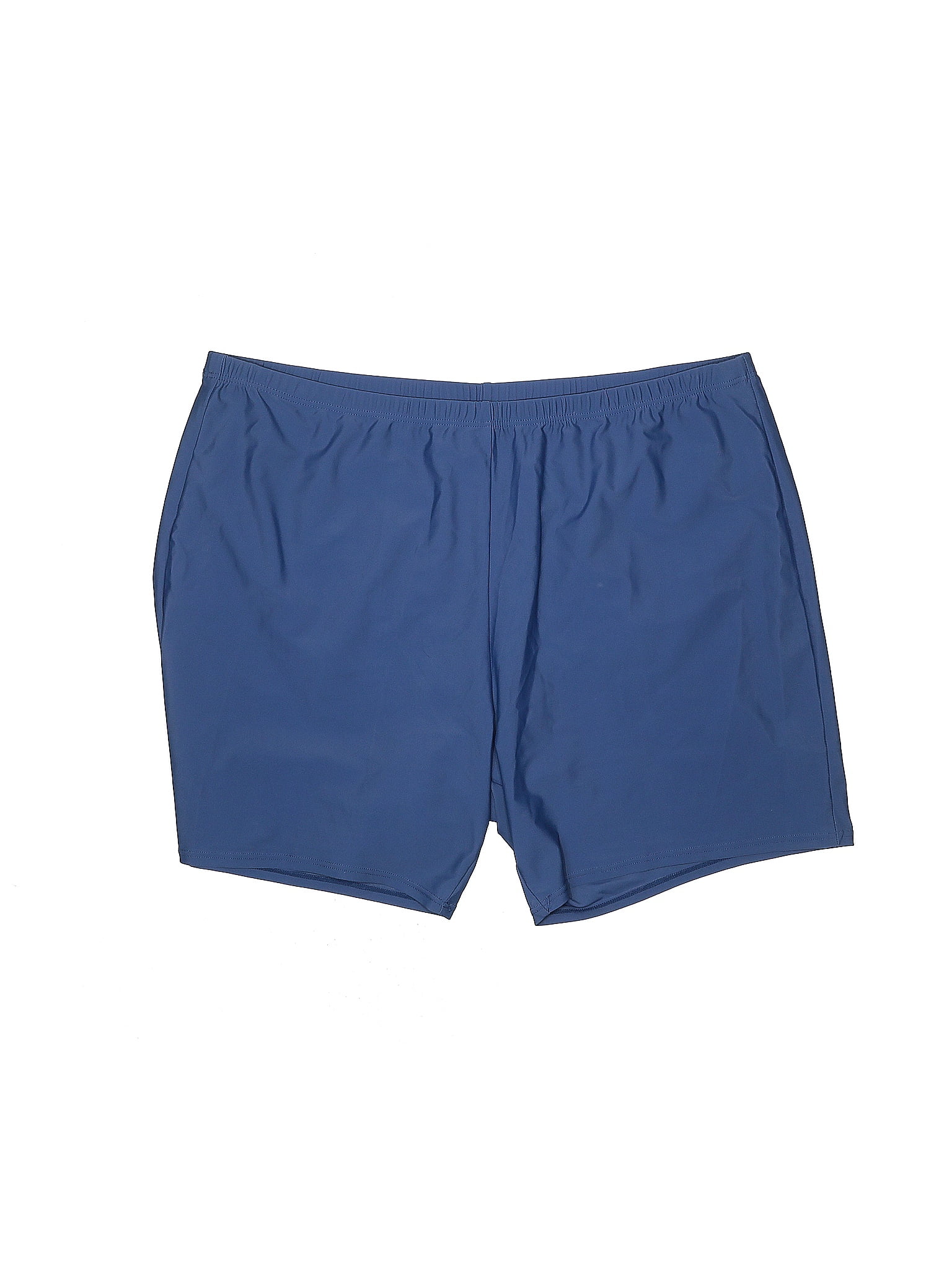 Zyia Active Solid Blue Shorts Size 2x Plus 60 Off Thredup 6256