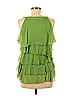 DressBarn 100% Polyester Green Sleeveless Blouse Size M - photo 2