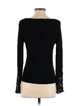 Carmen Marc Valvo Collection Long Sleeve Top (view 2)