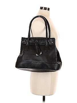 Prune Leather Tote (view 2)