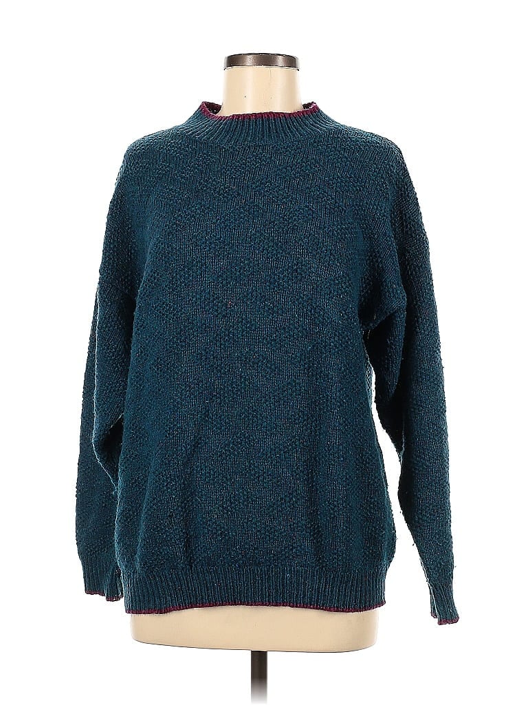 Alps Teal Pullover Sweater Size M - photo 1