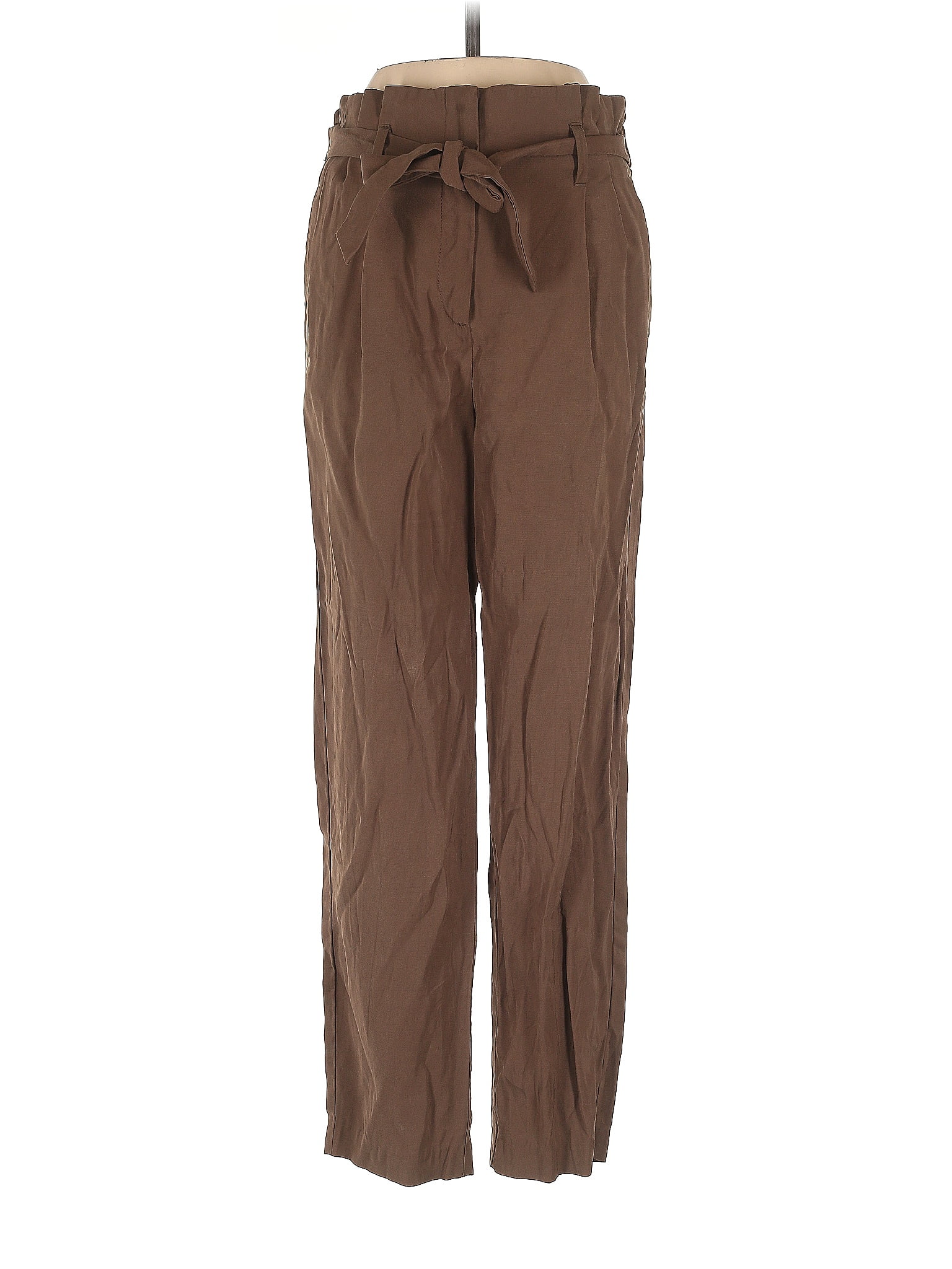 H&M Brown Casual Pants Size 4 40 off ThredUp