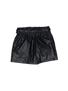 Ci Sono Faux Leather Shorts (view 2)