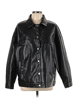 Boohoo Leather Jacket (view 1)