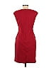 Adrianna Papell Burgundy Casual Dress Size 10 (Petite) - photo 2