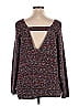 14th & Union Marled Tweed Burgundy Pullover Sweater Size 1X (Plus) - photo 2
