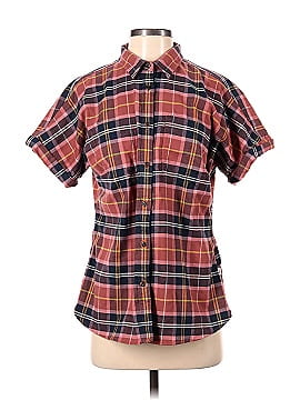 L.L.Bean Short Sleeve Button-Down Shirt (view 1)