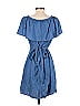 Old Navy 100% Tencel Blue Casual Dress Size S - photo 2