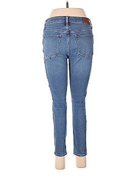 Madewell 9" Mid-Rise Skinny Crop Jeans: Button-Front TENCEL&trade; Denim Edition (view 2)