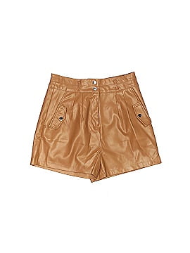 Love Tree Faux Leather Shorts (view 1)