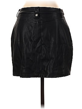 Urban Outfitters Faux Leather Skirt (view 2)