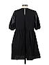 Mud Pie Solid Black Casual Dress Size S - photo 2