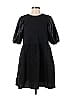 Mud Pie Solid Black Casual Dress Size S - photo 1