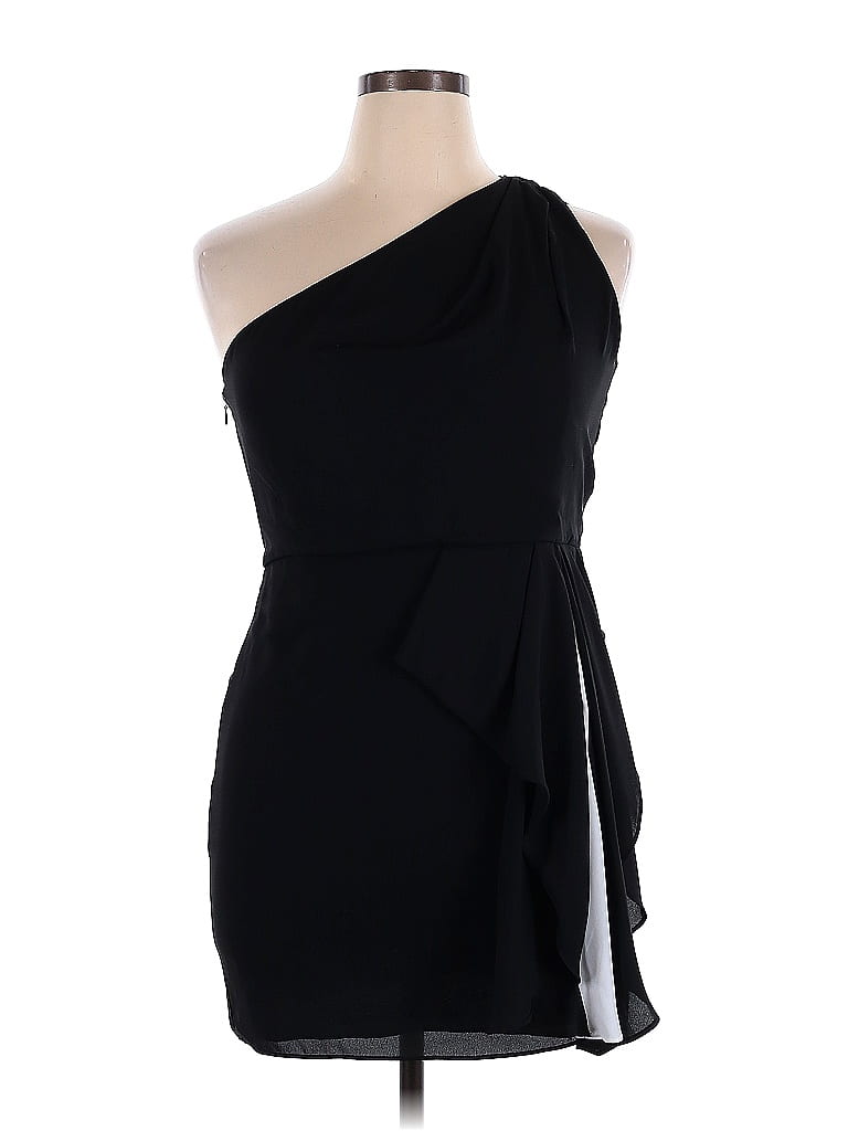 Halston Heritage Black Casual Dress Size 14 - 81% off | ThredUp