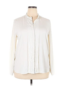 Ann Taylor Long Sleeve Blouse (view 1)