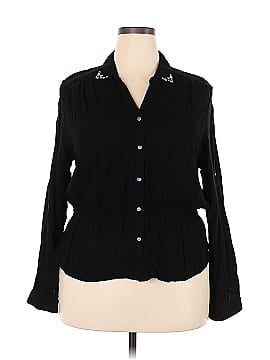 Miss Tina by Tina Knowles Long Sleeve Blouse (view 1)