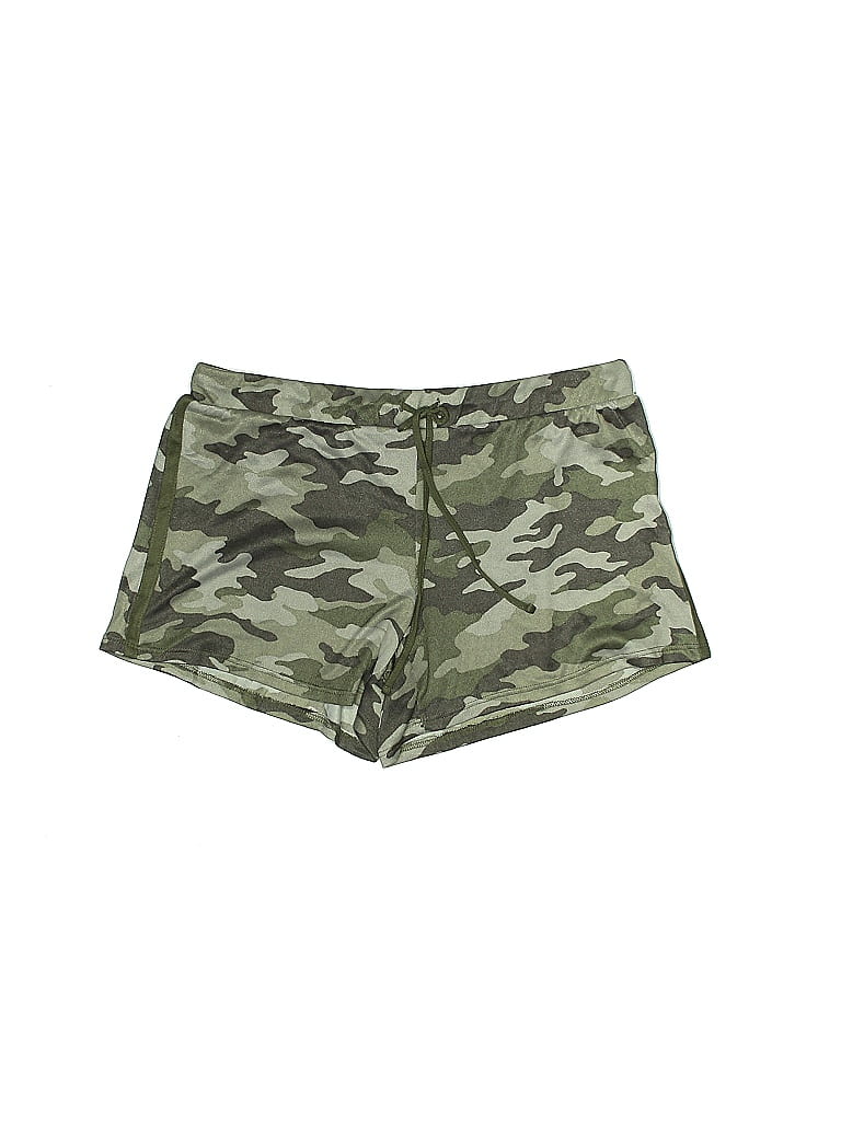 Lucky Brand Tortoise Camo Green Shorts Size M - photo 1