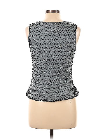 Mary McFadden Sleeveless Silk Top (view 2)