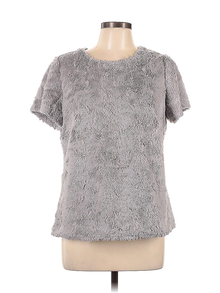 Leifsdottir 100% Polyester Gray Pullover Sweater Size L - photo 1