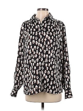 Topshop Long Sleeve Blouse (view 1)