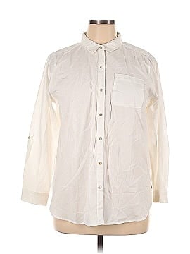 Favlux fashion Long Sleeve Button-Down Shirt (view 1)