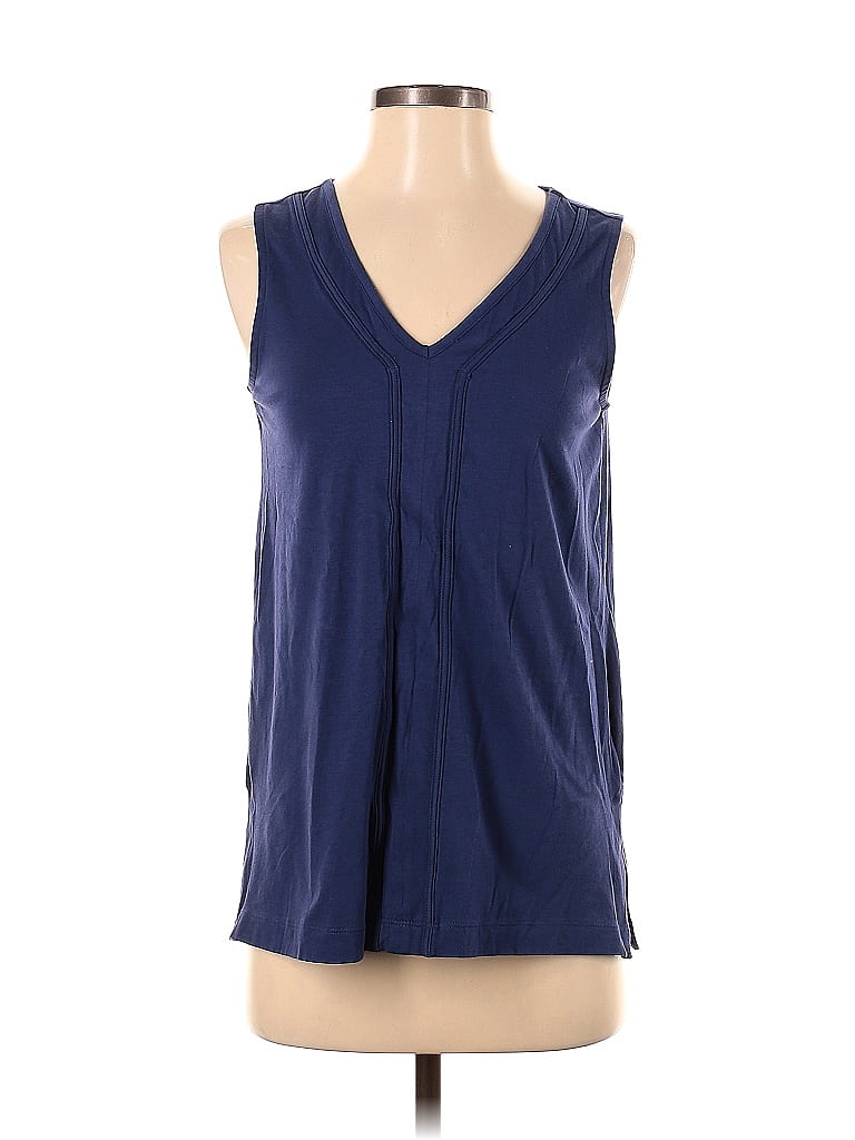 Soft Surroundings Blue Sleeveless Top Size XS 68 off ThredUp
