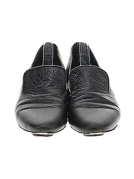 Balenciaga Leather Studded Loafers (view 2)