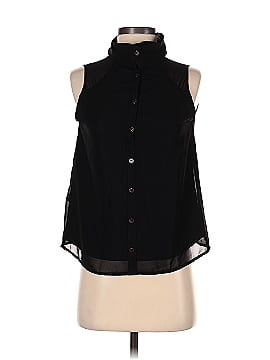 Tulle Sleeveless Blouse (view 1)