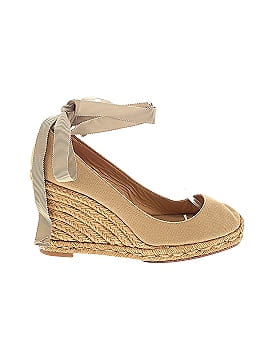 Christian Louboutin Canvas Espadrille Wedges (view 1)