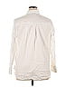 Old Navy 100% Cotton Jacquard Ivory Long Sleeve Button-Down Shirt Size XL - photo 2