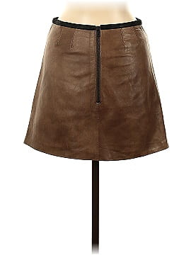 Veda Leather Skirt (view 2)