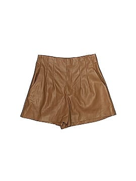 Dee Dee Faux Leather Shorts (view 1)