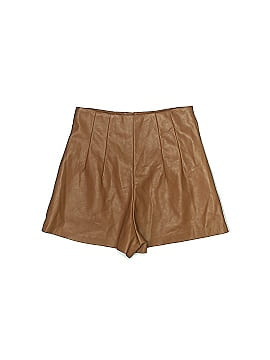 Dee Dee Faux Leather Shorts (view 2)