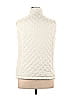 Basic Editions 100% Polyester Ivory Vest Size XL - photo 2