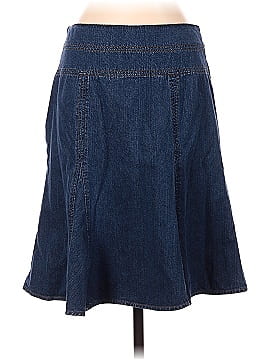 Chaps Denim Skirt (view 2)