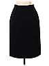 Valentino Solid Black Wool Skirt Size 2 - photo 1