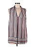 Max Edition 100% Polyester Gray Brown Sleeveless Blouse Size M - photo 1