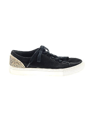 J.Crew Factory Store Animal Print Black Sneakers Size 6 1 2 77 off ThredUp