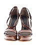 MARNI 100% Leather Brown Wedges Size 39 (IT) - photo 2