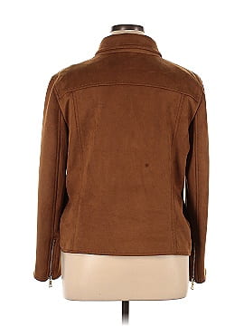 Ann Taylor Faux Leather Jacket (view 2)