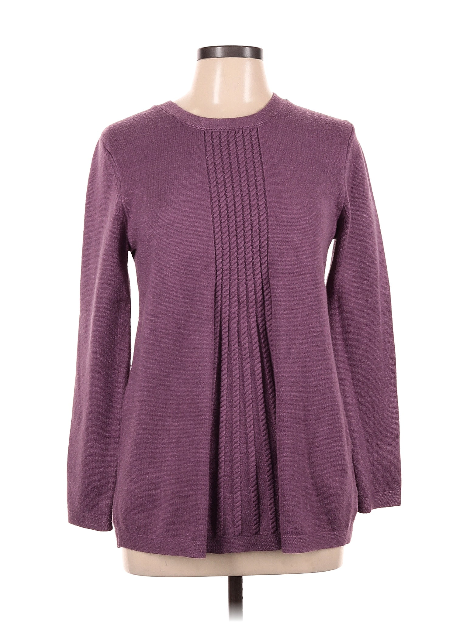 Soft Surroundings Purple Pullover Sweater Size M (Petite) - 68% off ...