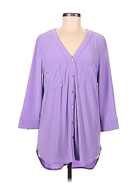 Slim Factor by Investments 3/4 Sleeve Blouse (view 1)