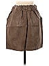 Zara Basic Brown Faux Leather Skirt Size XS - photo 2