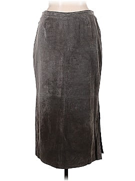 Sigrid Olsen Sport Leather Skirt (view 1)