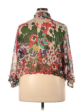The Pyramid Collection Long Sleeve Blouse (view 2)
