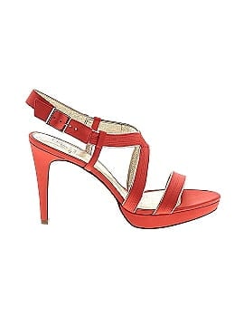 Adrianna Papell Strappy Satin Sandal Heels (view 1)