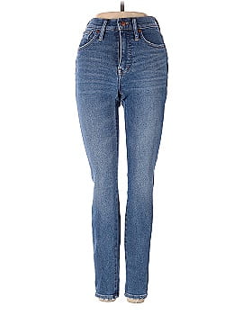 Madewell 9" Mid-Rise Skinny Jeans in Pearson Wash (view 1)