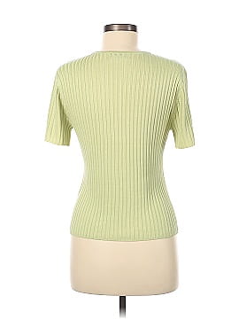 Assorted Brands Short Sleeve Silk Top (view 2)